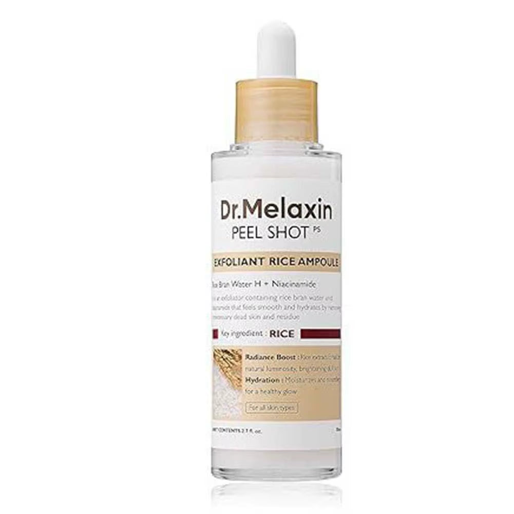 Korean Original Dr. Melaxin Rice Exfoliating Essence Hydrating Pore Shrinking Serum Facial Moisturizing Soften Korean Skincare
