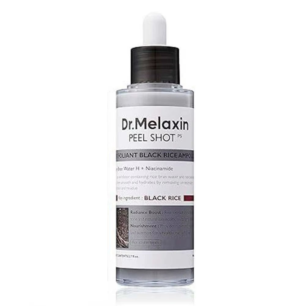 Korean Original Dr. Melaxin Rice Exfoliating Essence Hydrating Pore Shrinking Serum Facial Moisturizing Soften Korean Skincare