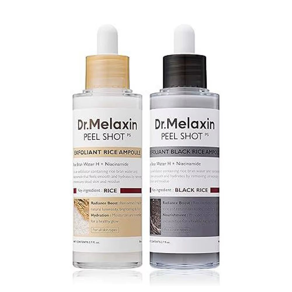 Korean Original Dr. Melaxin Rice Exfoliating Essence Hydrating Pore Shrinking Serum Facial Moisturizing Soften Korean Skincare